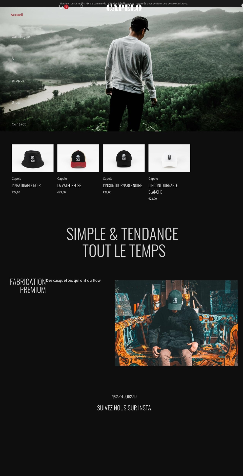 Icap Shopify theme site example capelo.eu