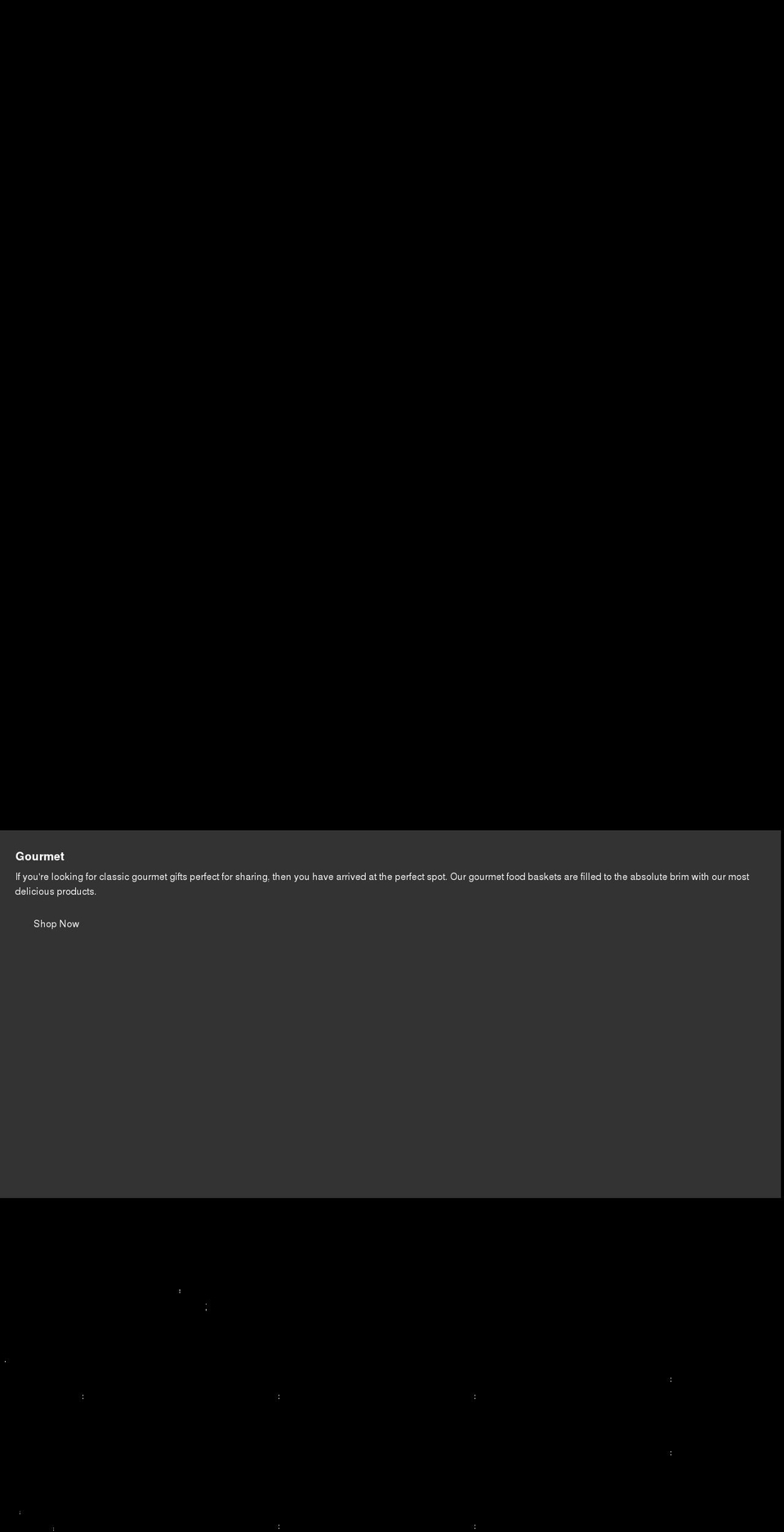 capitalgiftbaskets.com shopify website screenshot