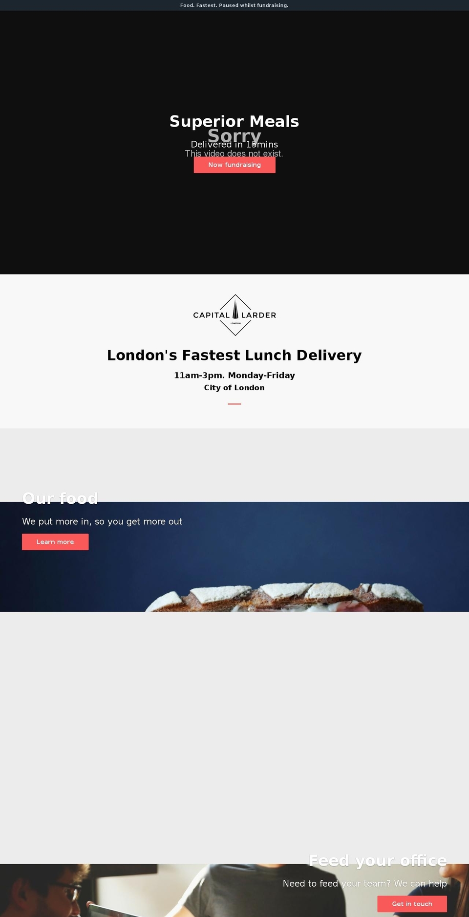 capitallarder.com shopify website screenshot