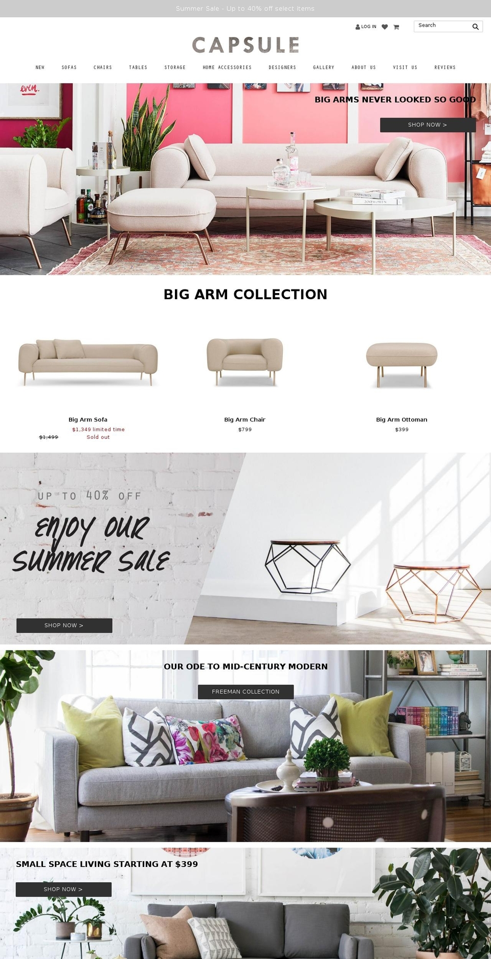 Mega Theme 2 \/\/ SeedCMS Shopify theme site example capsulehome.com