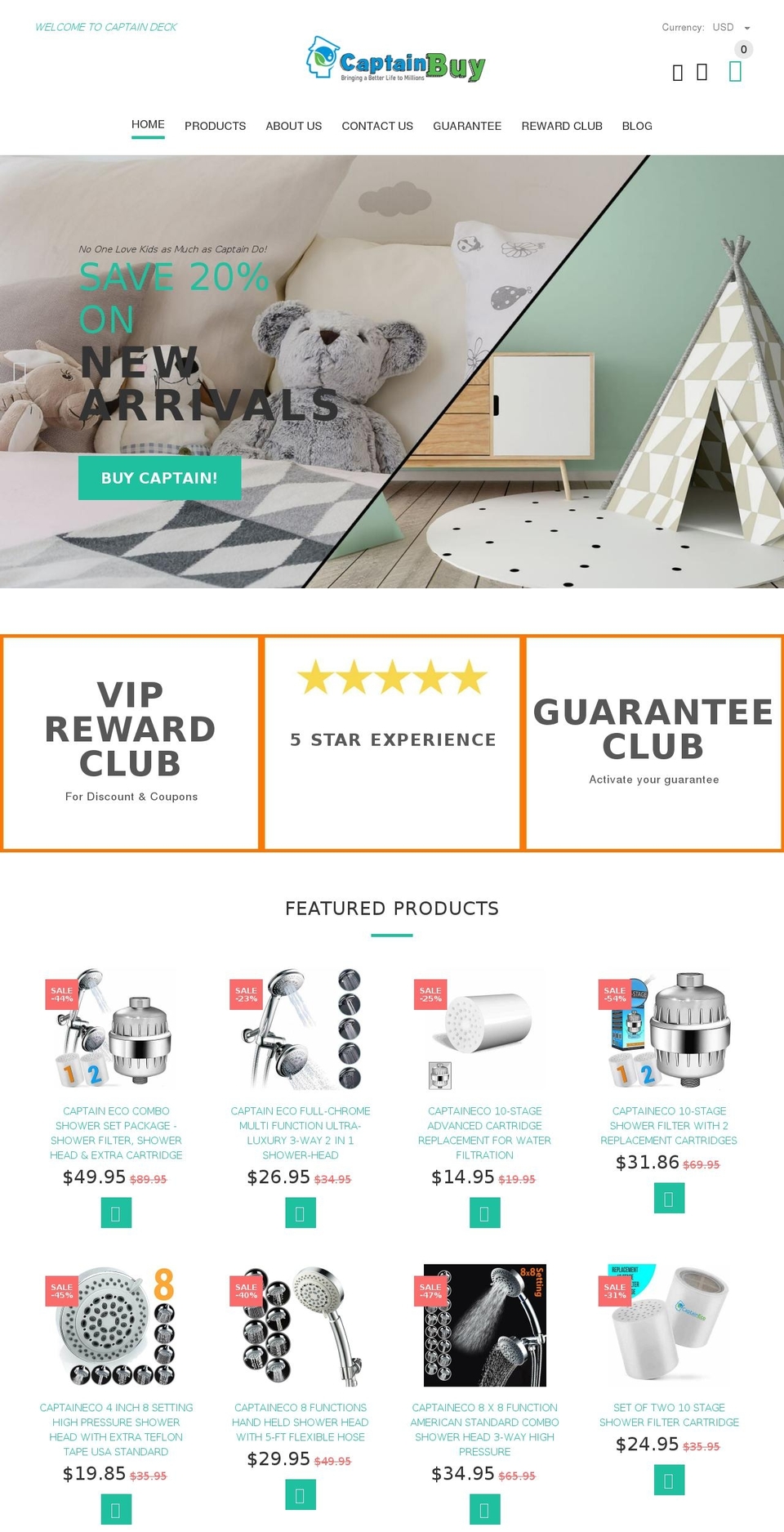 yourstore-v2-1-3 Shopify theme site example captainbuy.com