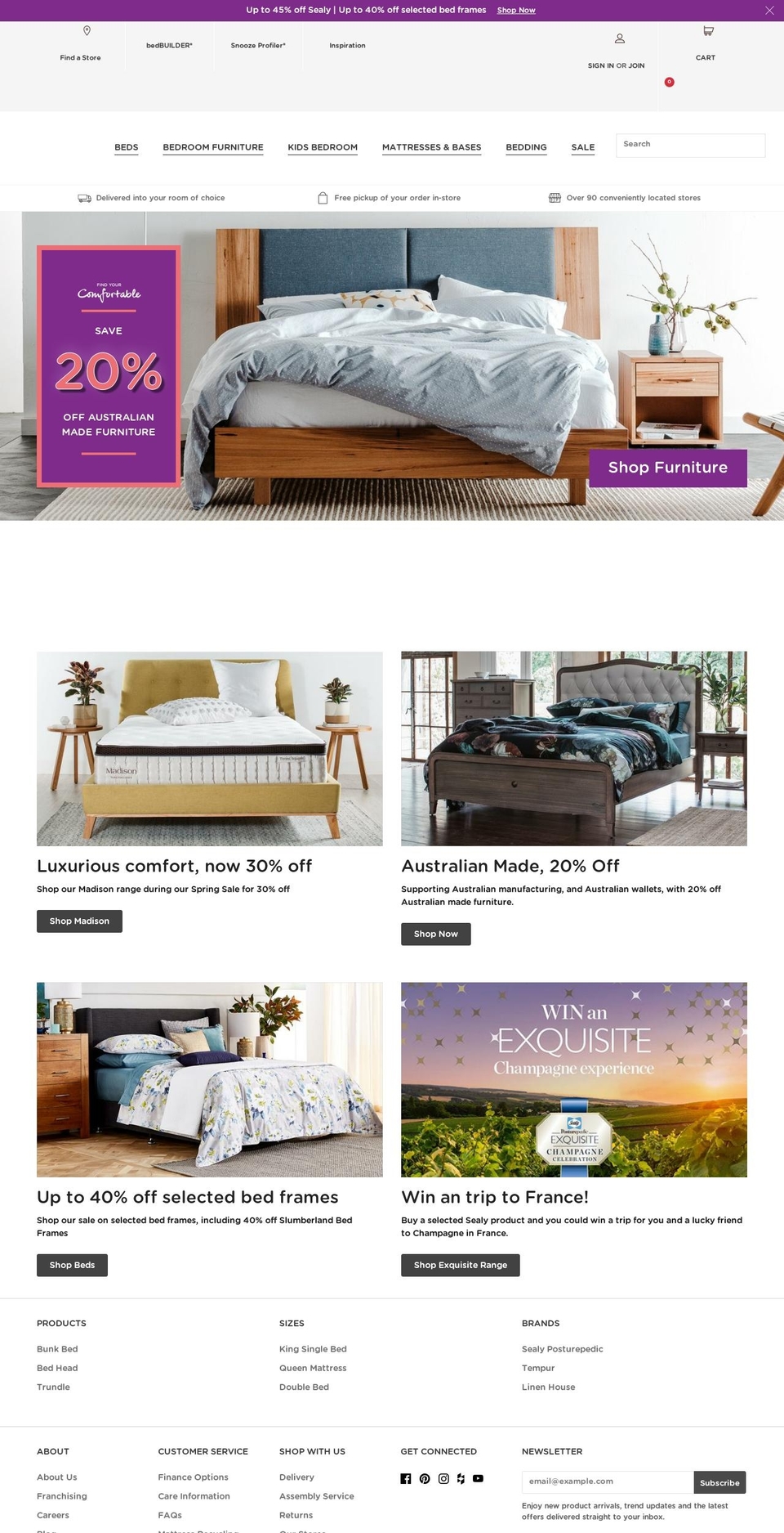 Spend and save v2 Shopify theme site example captainsnooze.com.au