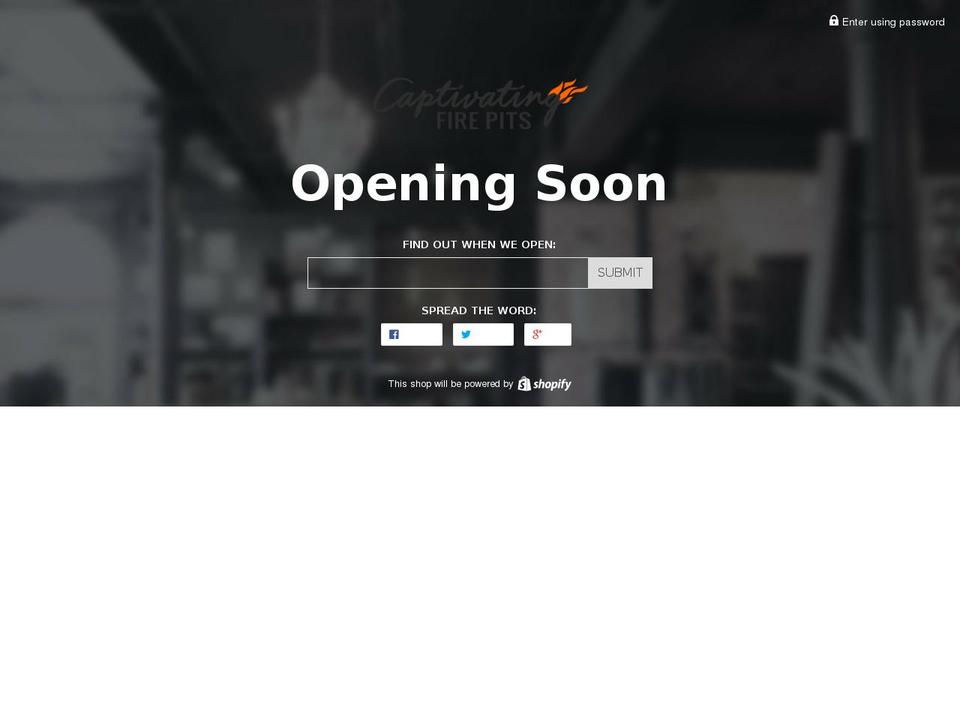 DSL Design Shopify theme site example captivatingfirepits.com