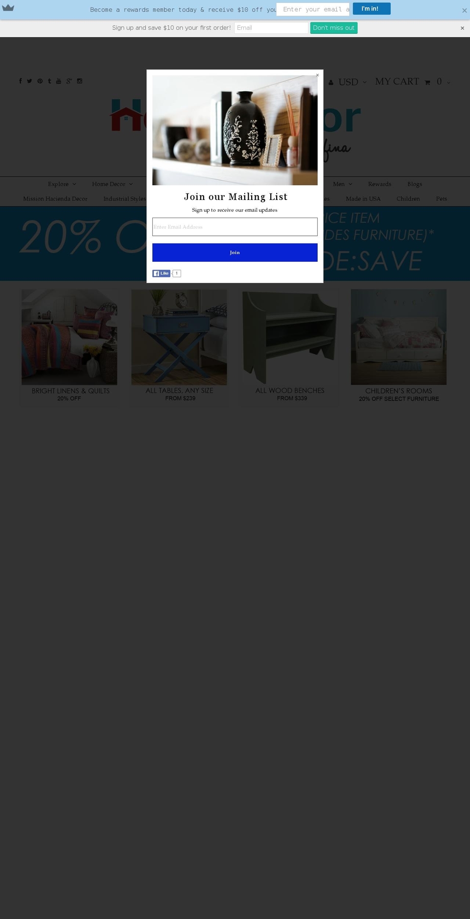 carafina.com shopify website screenshot