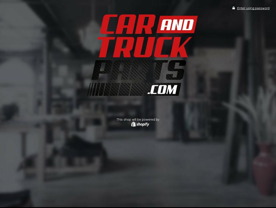 carandtruckparts.com shopify website screenshot