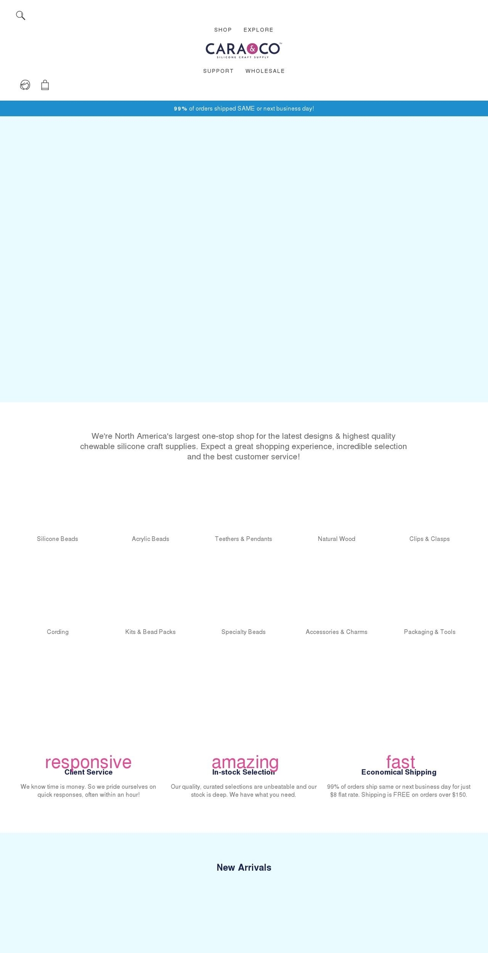 carasupply.com shopify website screenshot