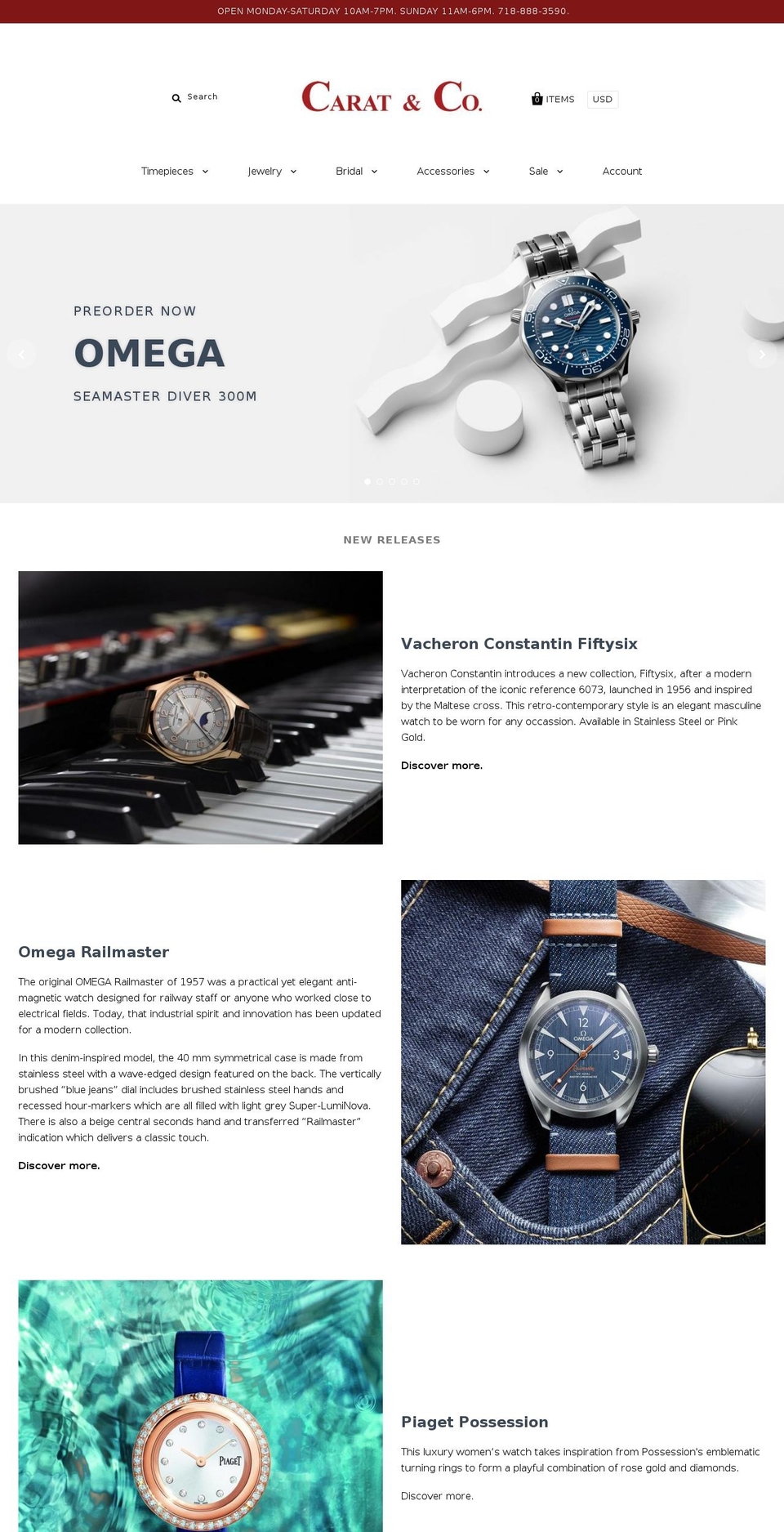 caratnkarat.com — Shopify storefront screenshot
