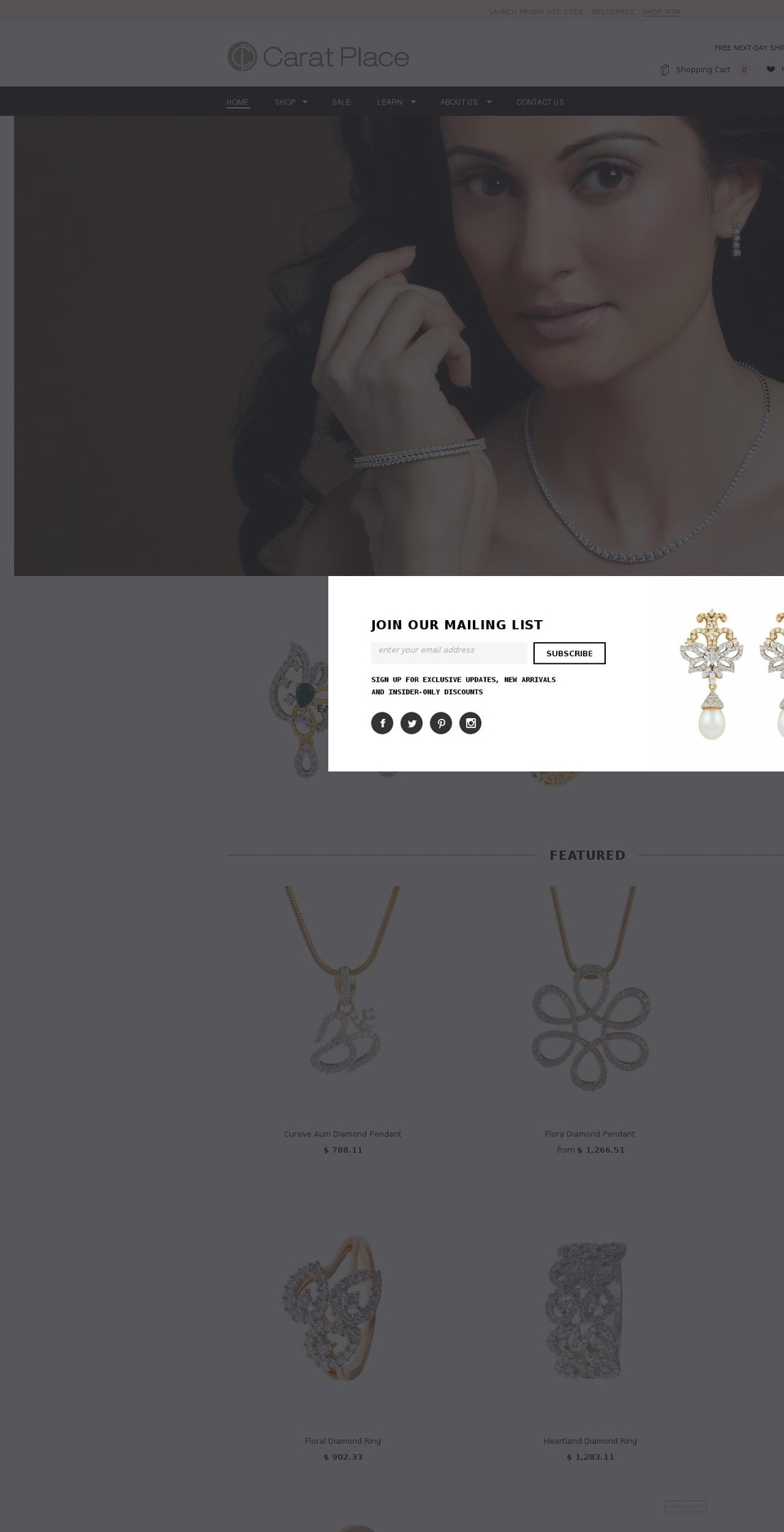 caratplace.com shopify website screenshot