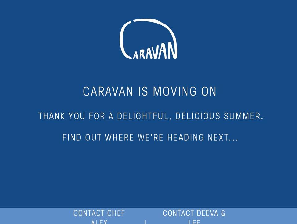 caravanwith.us shopify website screenshot