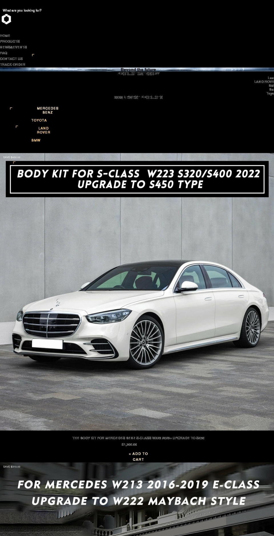 carbest4x4.com shopify website screenshot