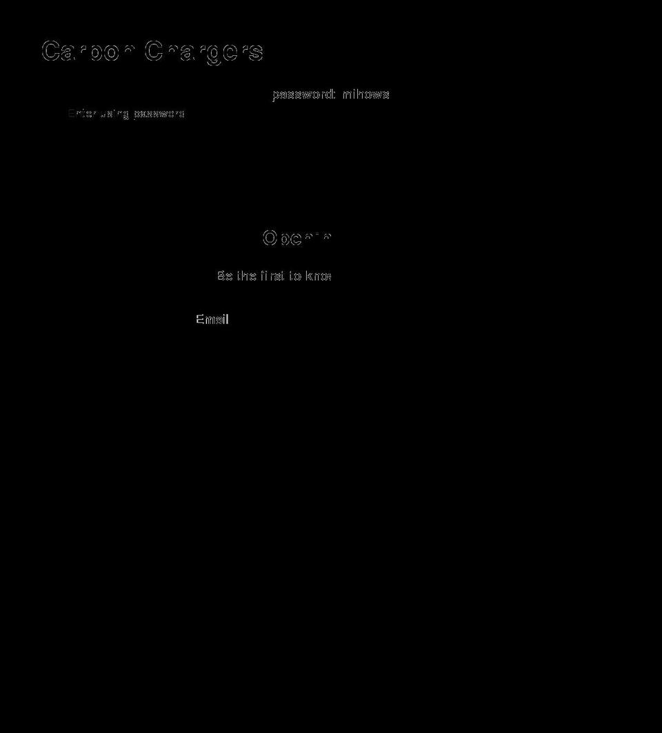 carbonchargers.com shopify website screenshot