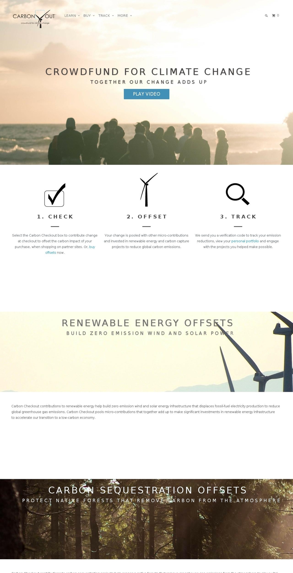 carboncheckout.com shopify website screenshot