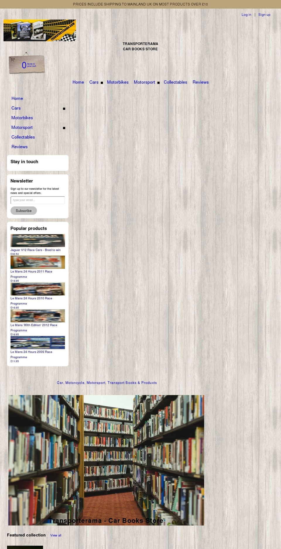 carbooks.store shopify website screenshot