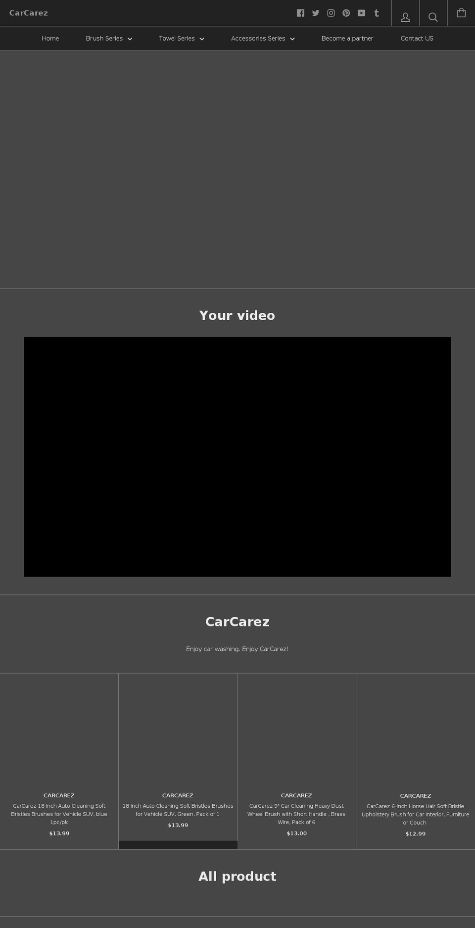 carcarez.com shopify website screenshot