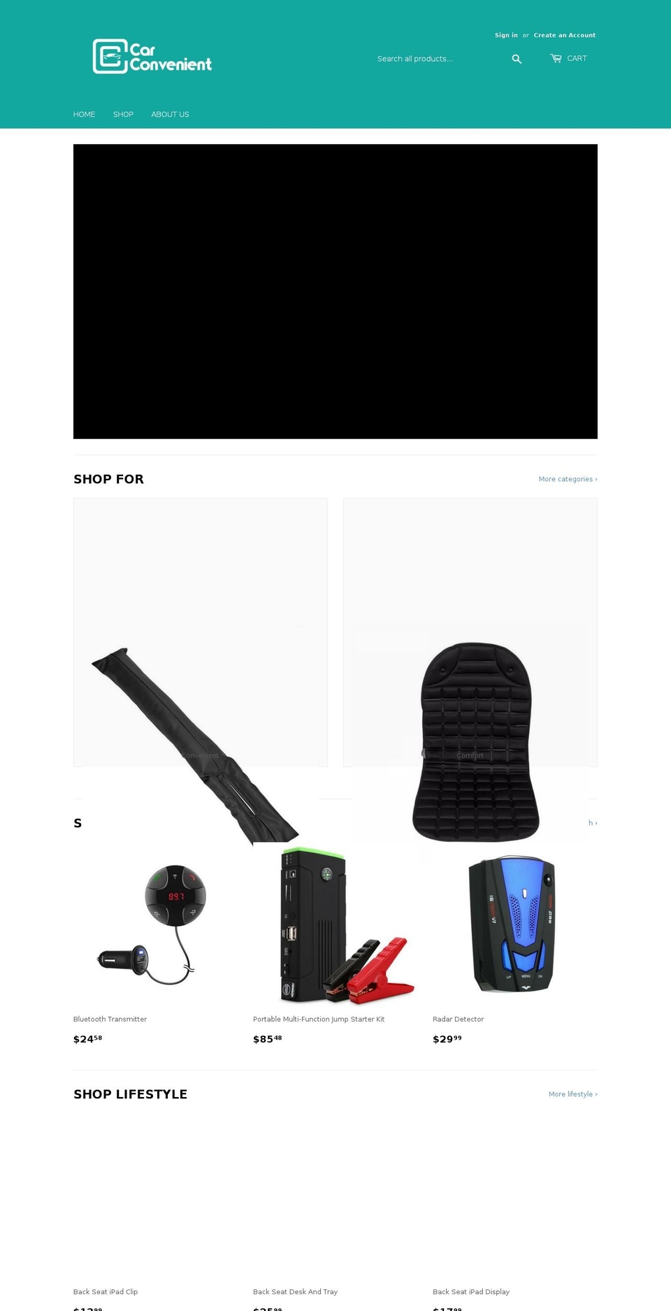 carconvenient.com — Shopify storefront screenshot