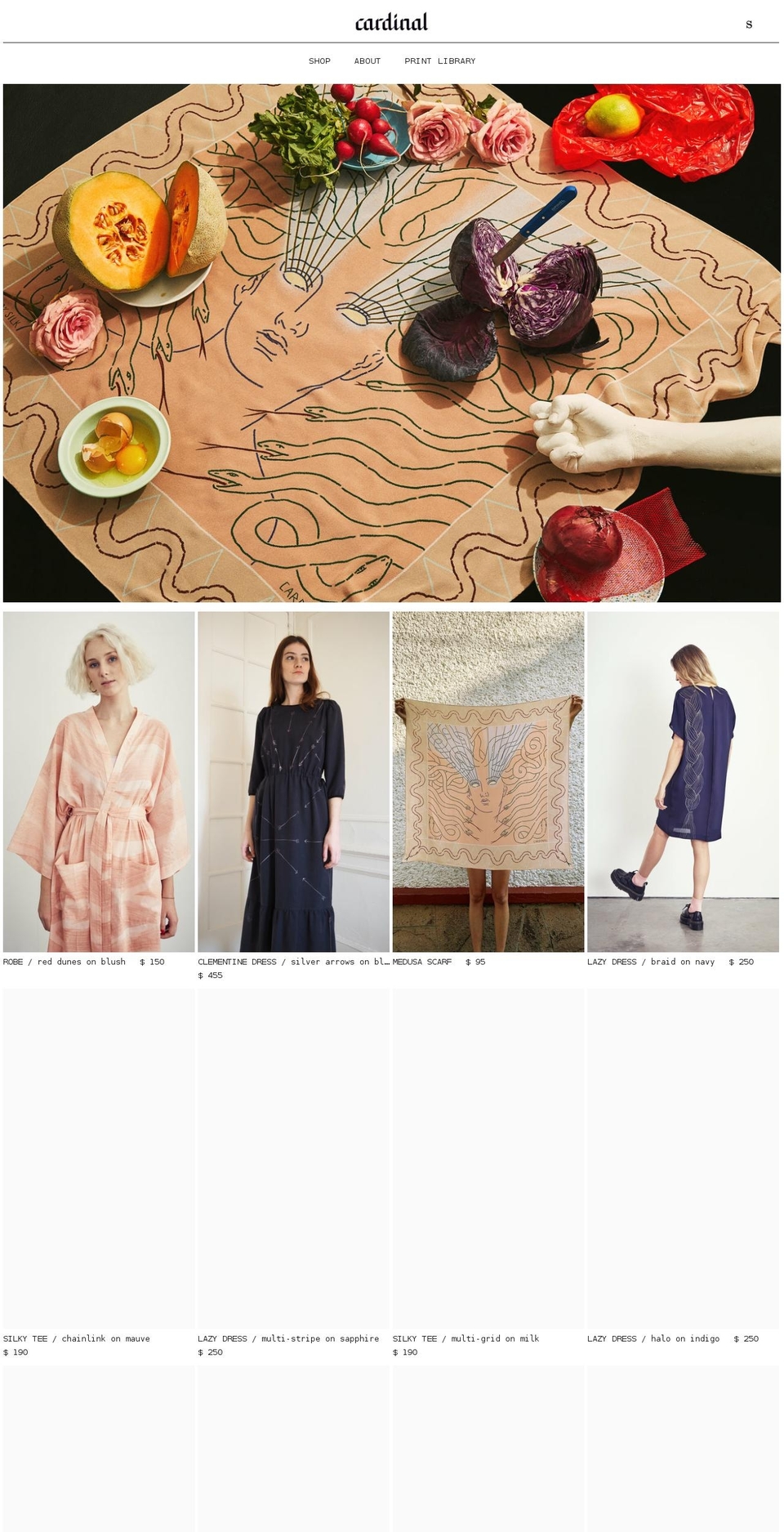 cardinal-nyc.com shopify website screenshot