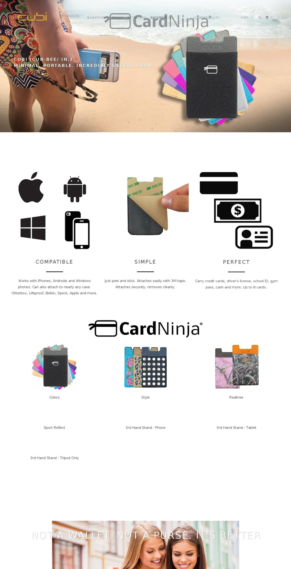 cardninja.org shopify website screenshot