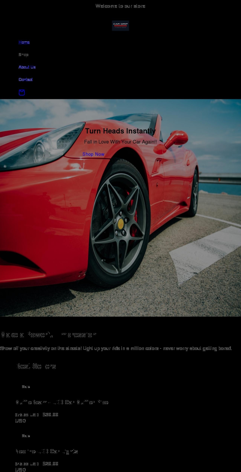 cardrip.net shopify website screenshot