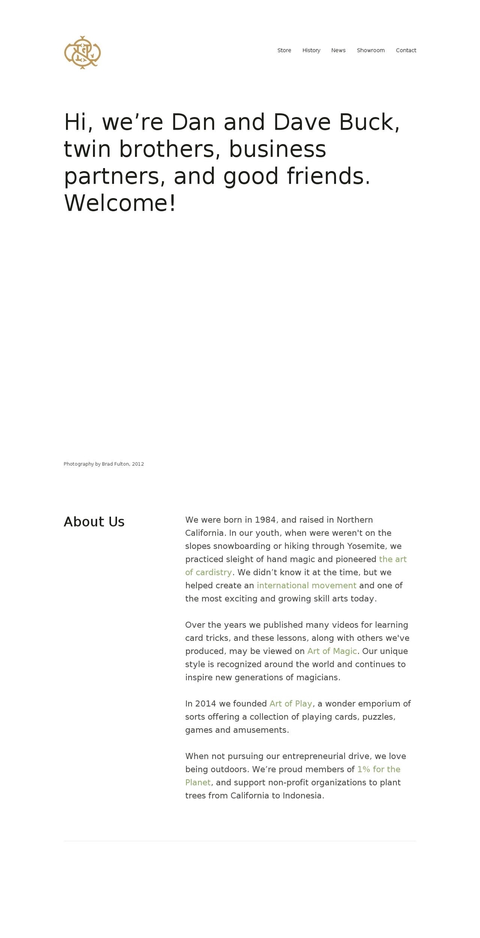 cardsasweapons.com — Shopify storefront screenshot