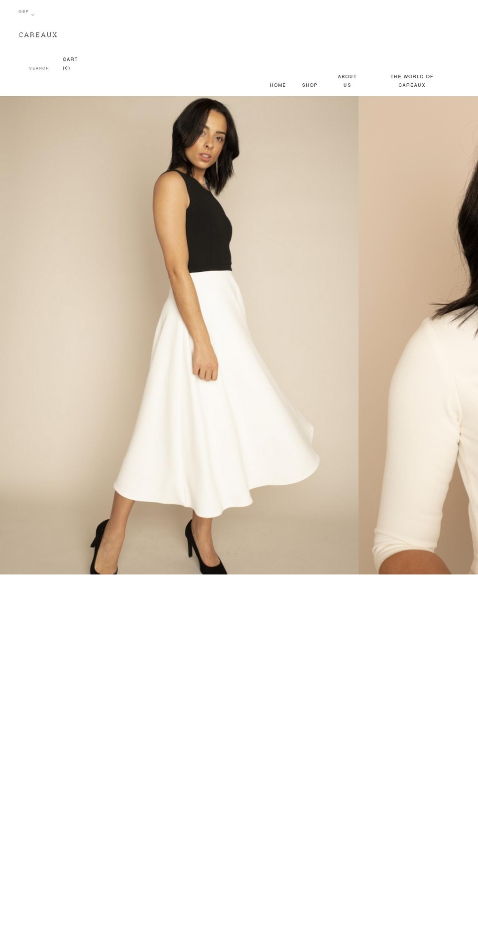 careaux.com shopify website screenshot