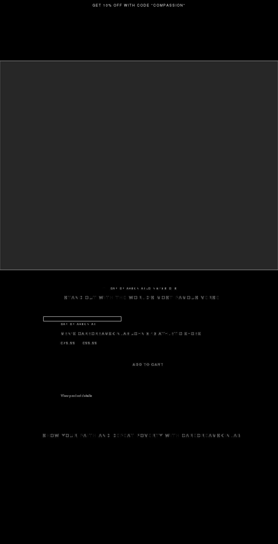 carecreamskinlab.com shopify website screenshot
