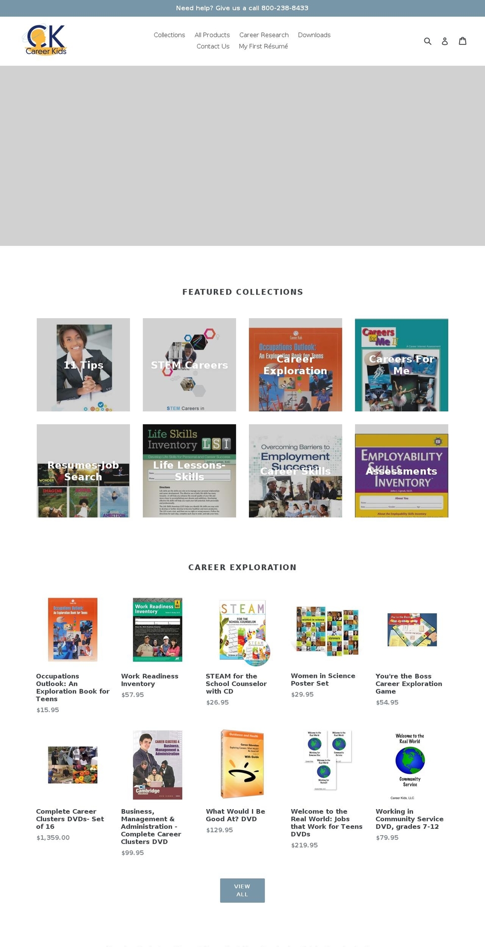 careerkids.com — Shopify storefront screenshot