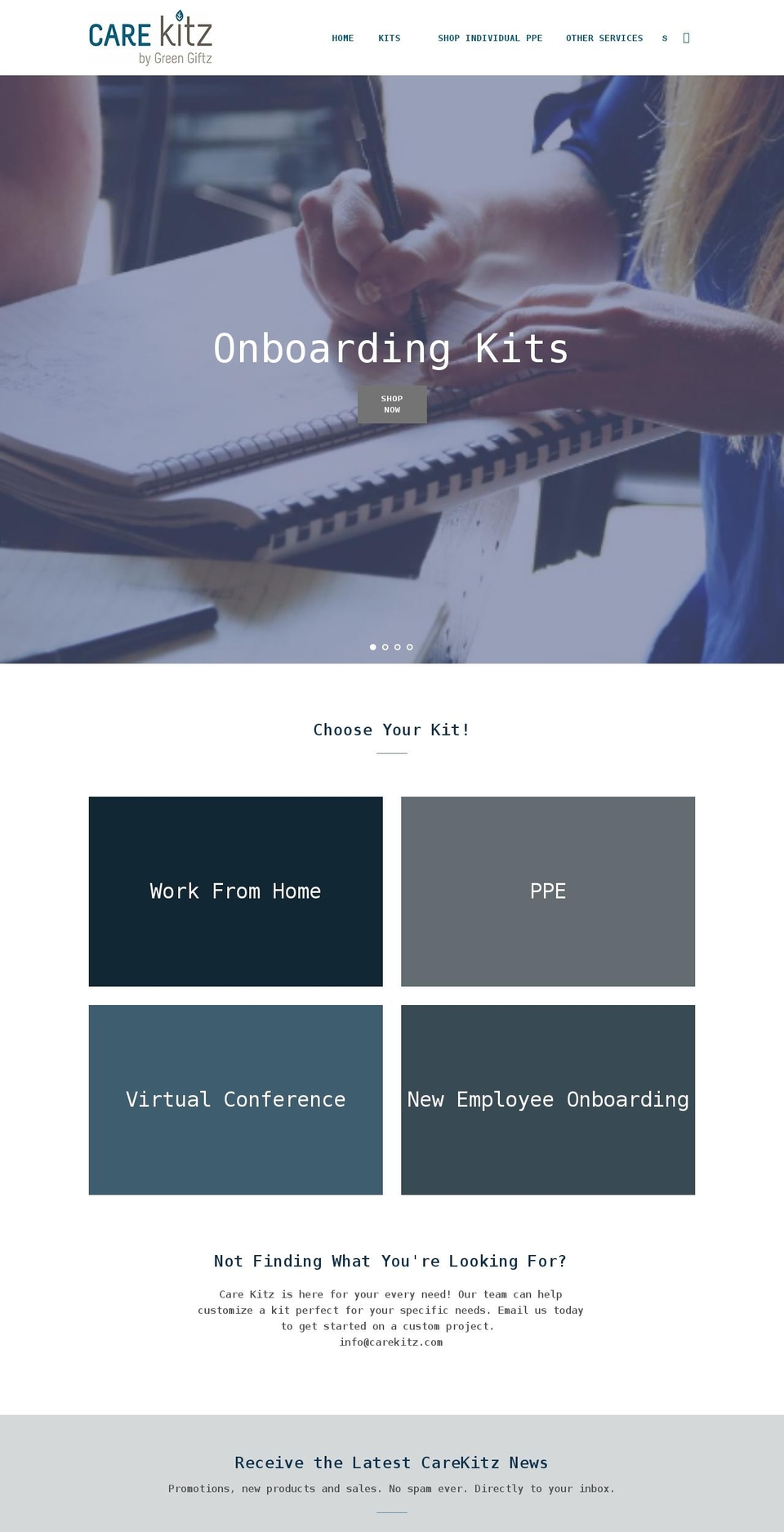 carekitz.com shopify website screenshot