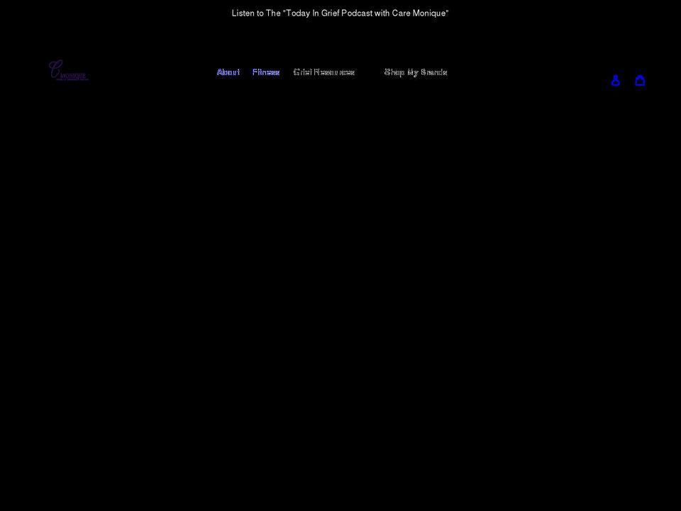 caremonique.com shopify website screenshot