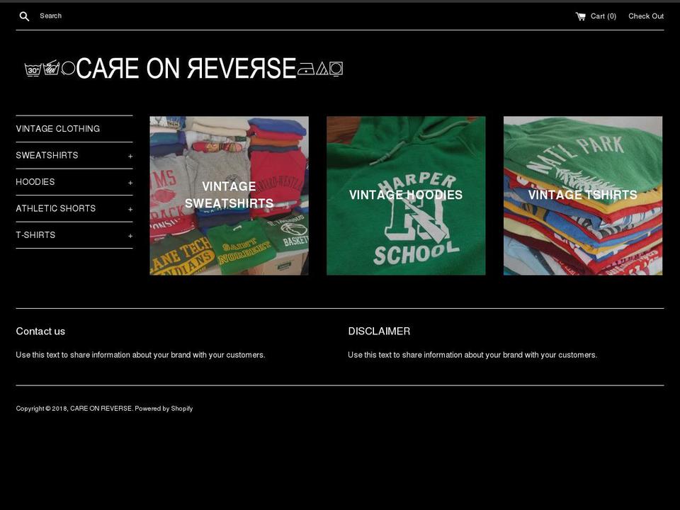 careonreverse.com — Shopify storefront screenshot