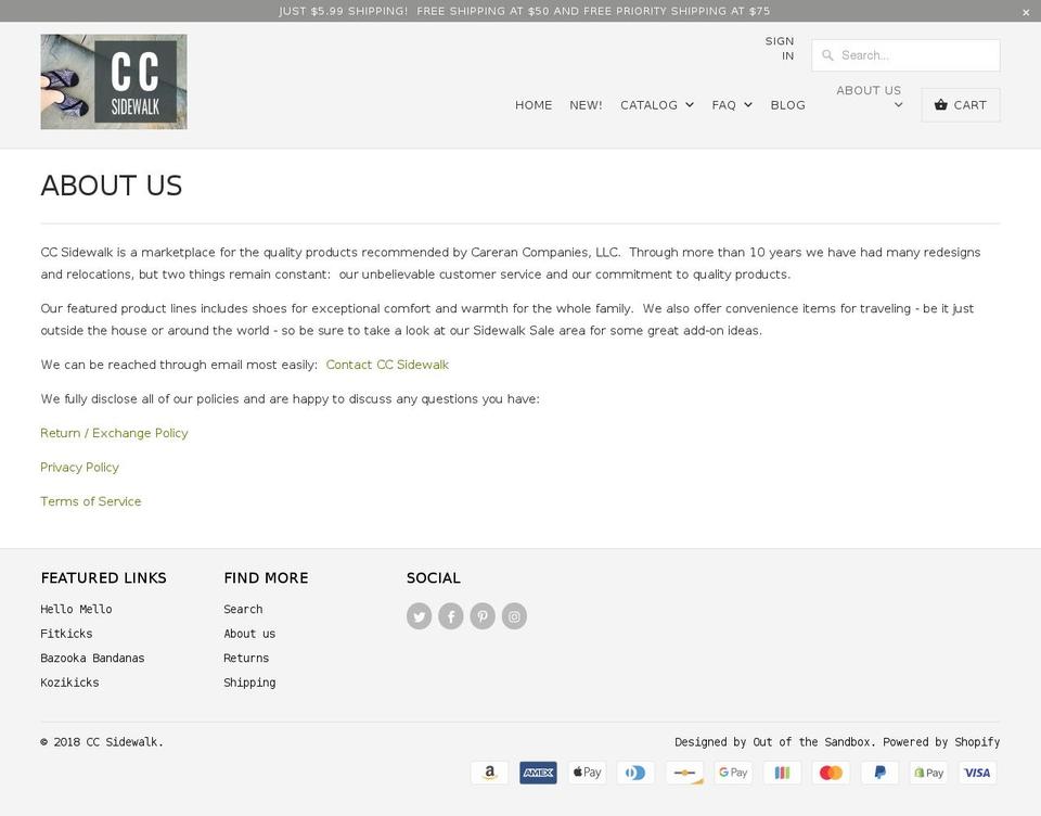 carerancompanies.com — Shopify storefront screenshot