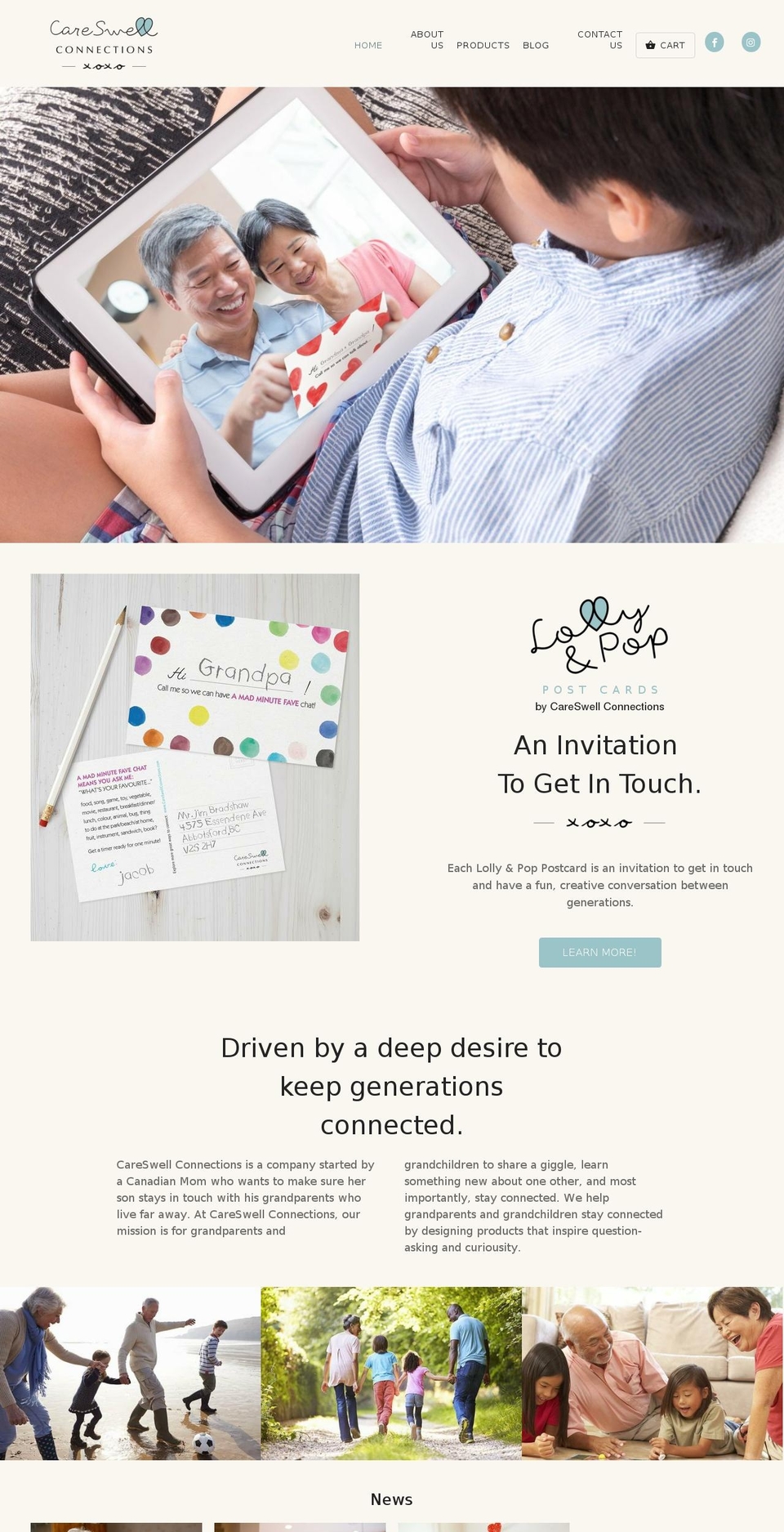 careswellconnections.com — Shopify storefront screenshot
