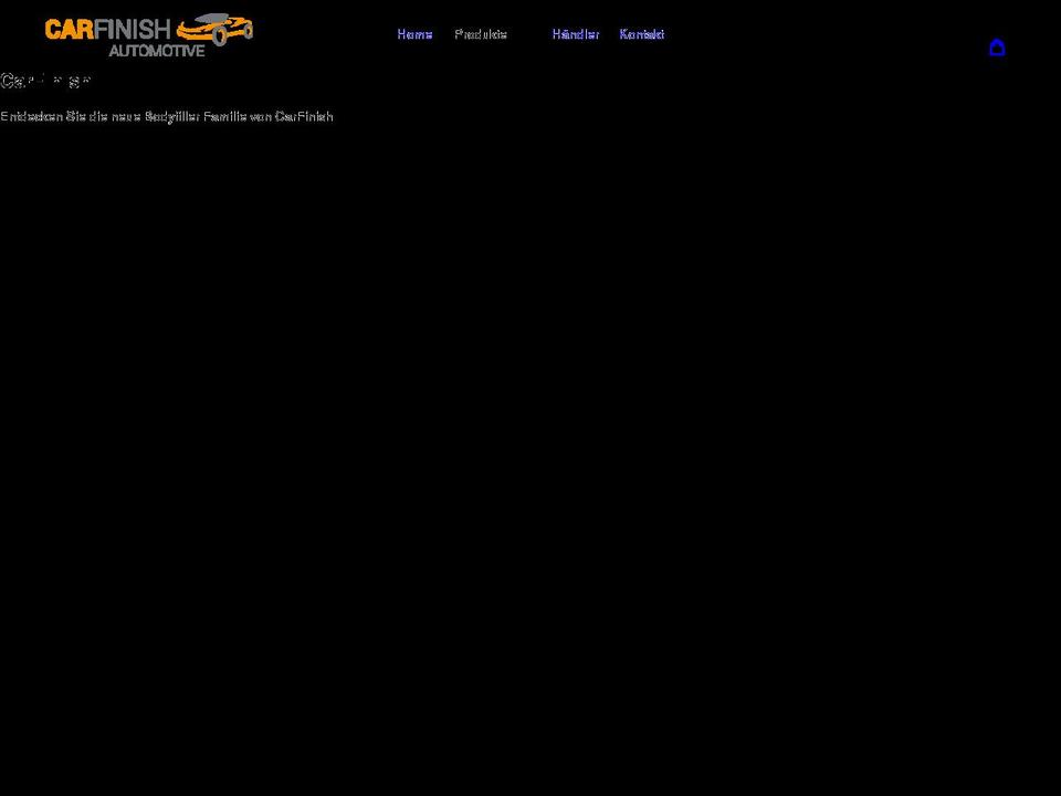 carfinish.eu shopify website screenshot