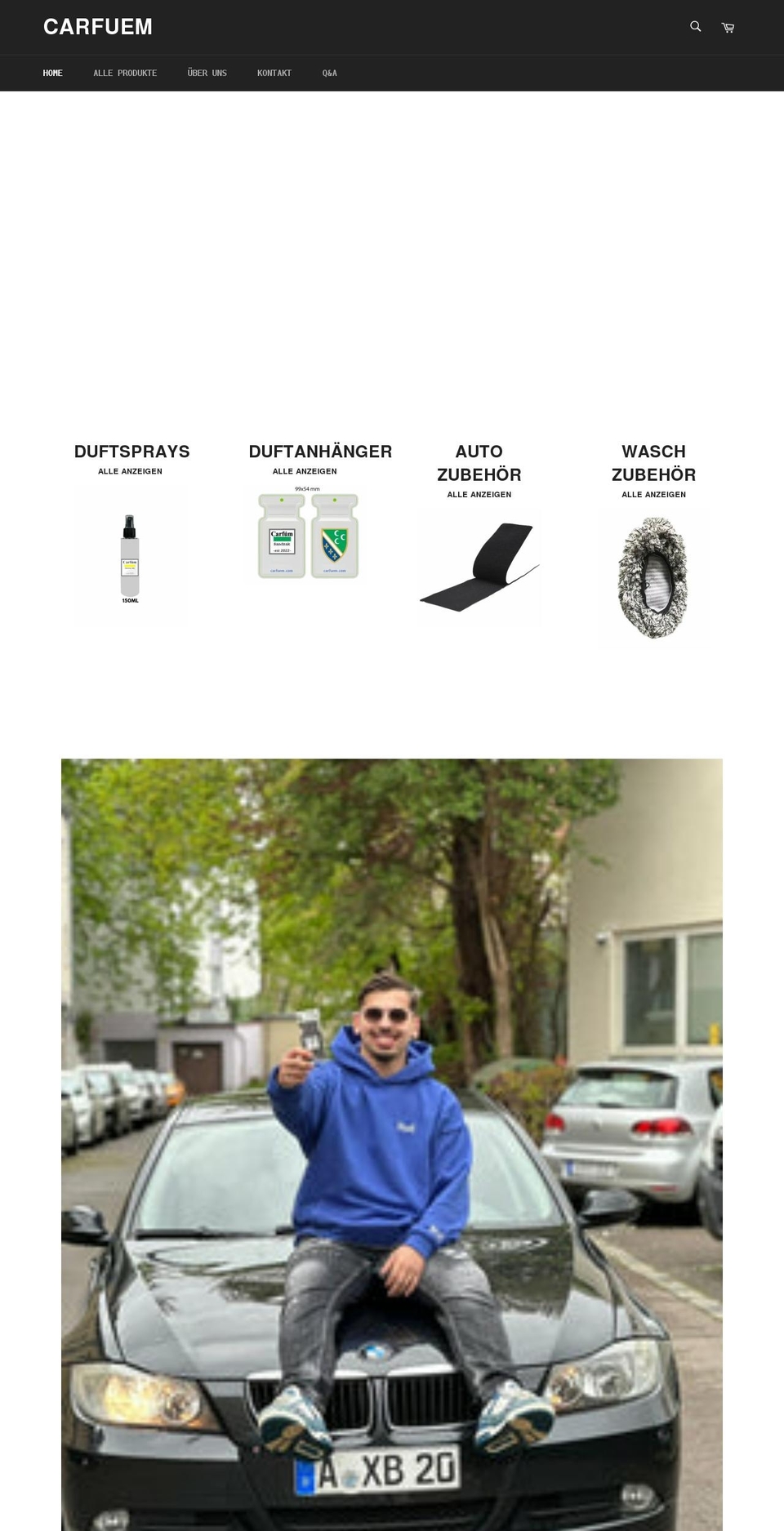 carfuem.com shopify website screenshot