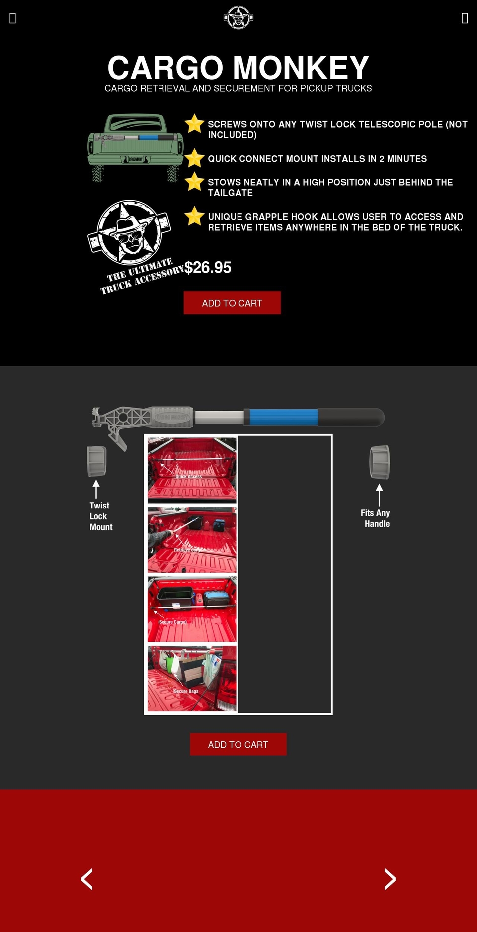 cargomonkey.com shopify website screenshot