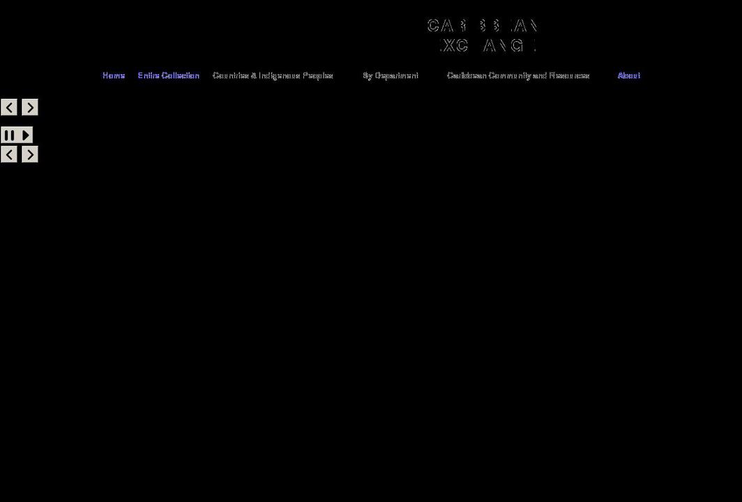 caribbeanexchange.org shopify website screenshot
