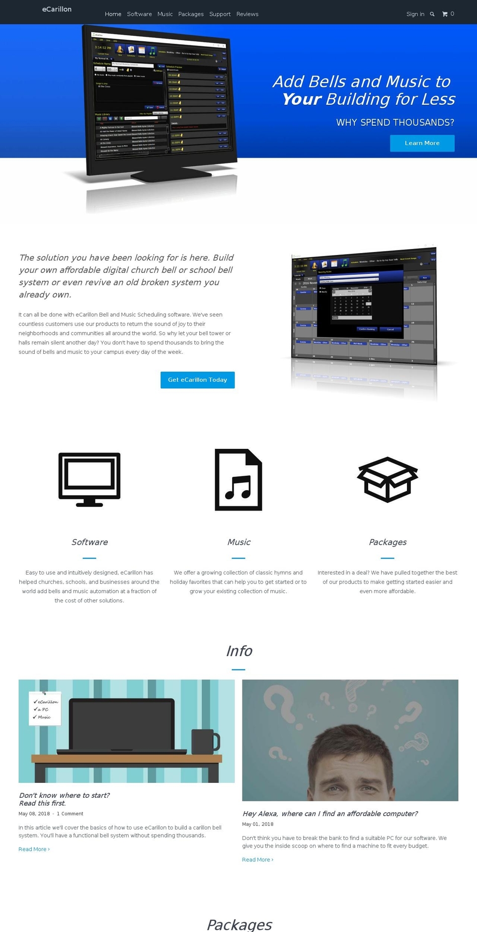 carillonsolutions.com shopify website screenshot
