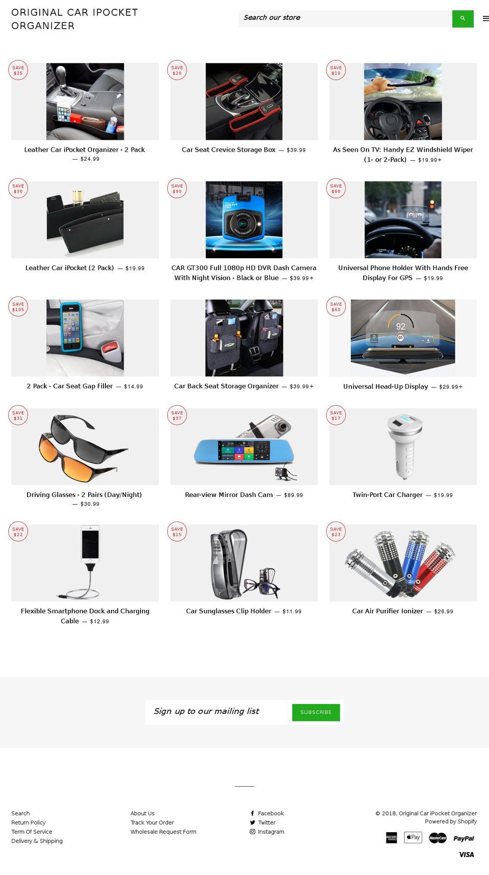 freeship-style-theme-updated Shopify theme site example caripocket.com