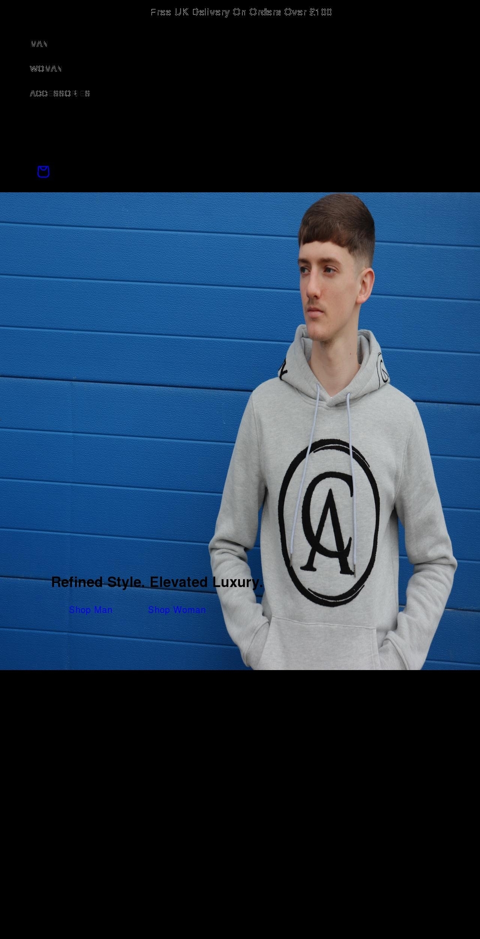 carl-anthony.com shopify website screenshot