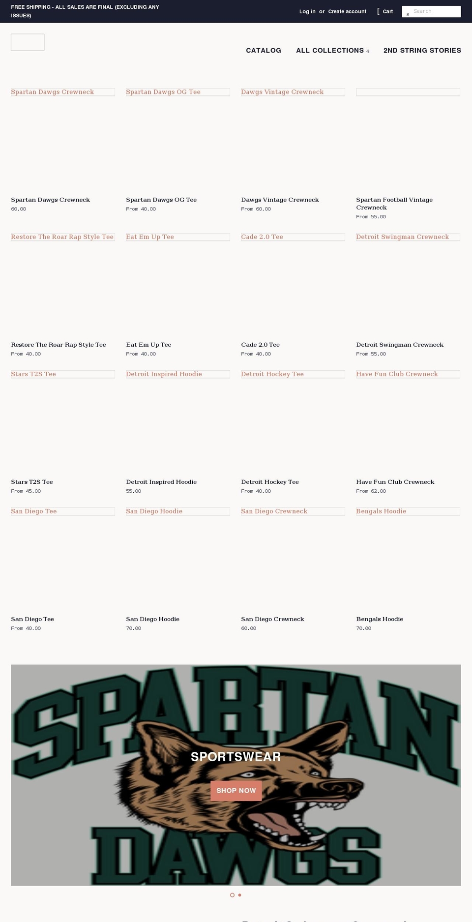 carladoolin.com shopify website screenshot