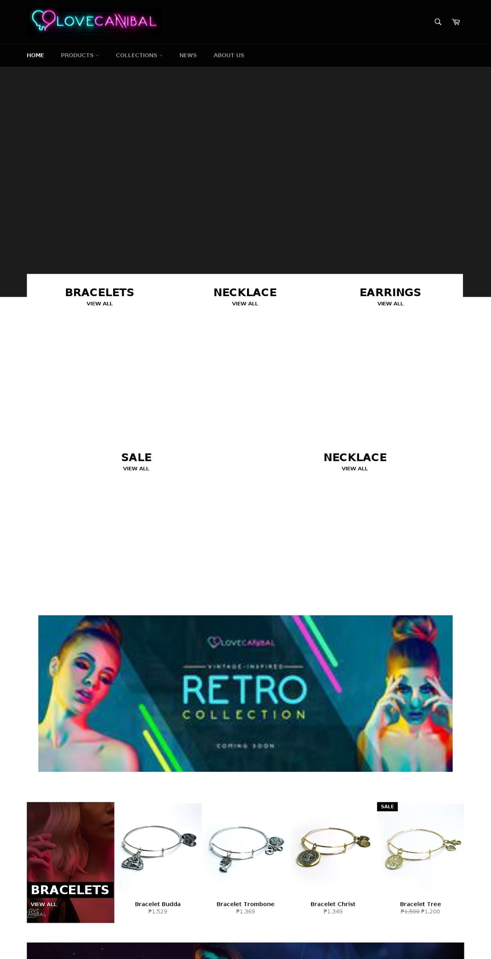 Love Cannibal Shopify theme site example carlarochaforever.com