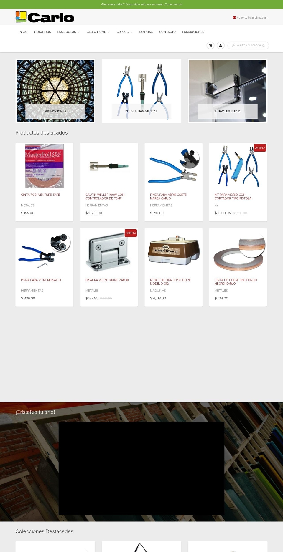 carloimp.com — Shopify storefront screenshot