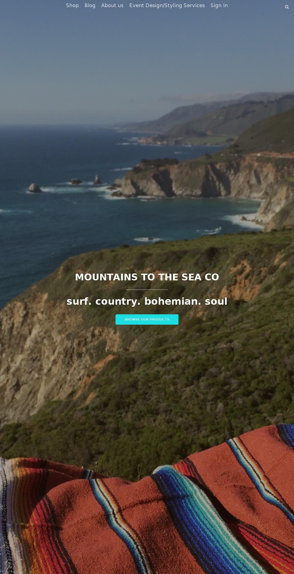 carmelsurfshop.com — Shopify storefront screenshot