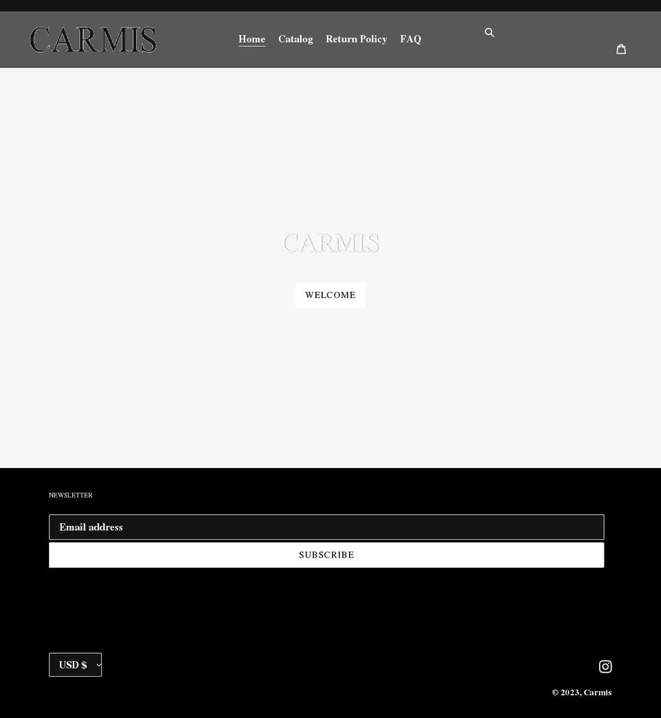 carmis.net shopify website screenshot