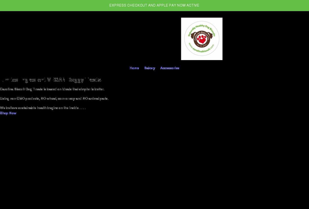 carolinabiscuit.com shopify website screenshot