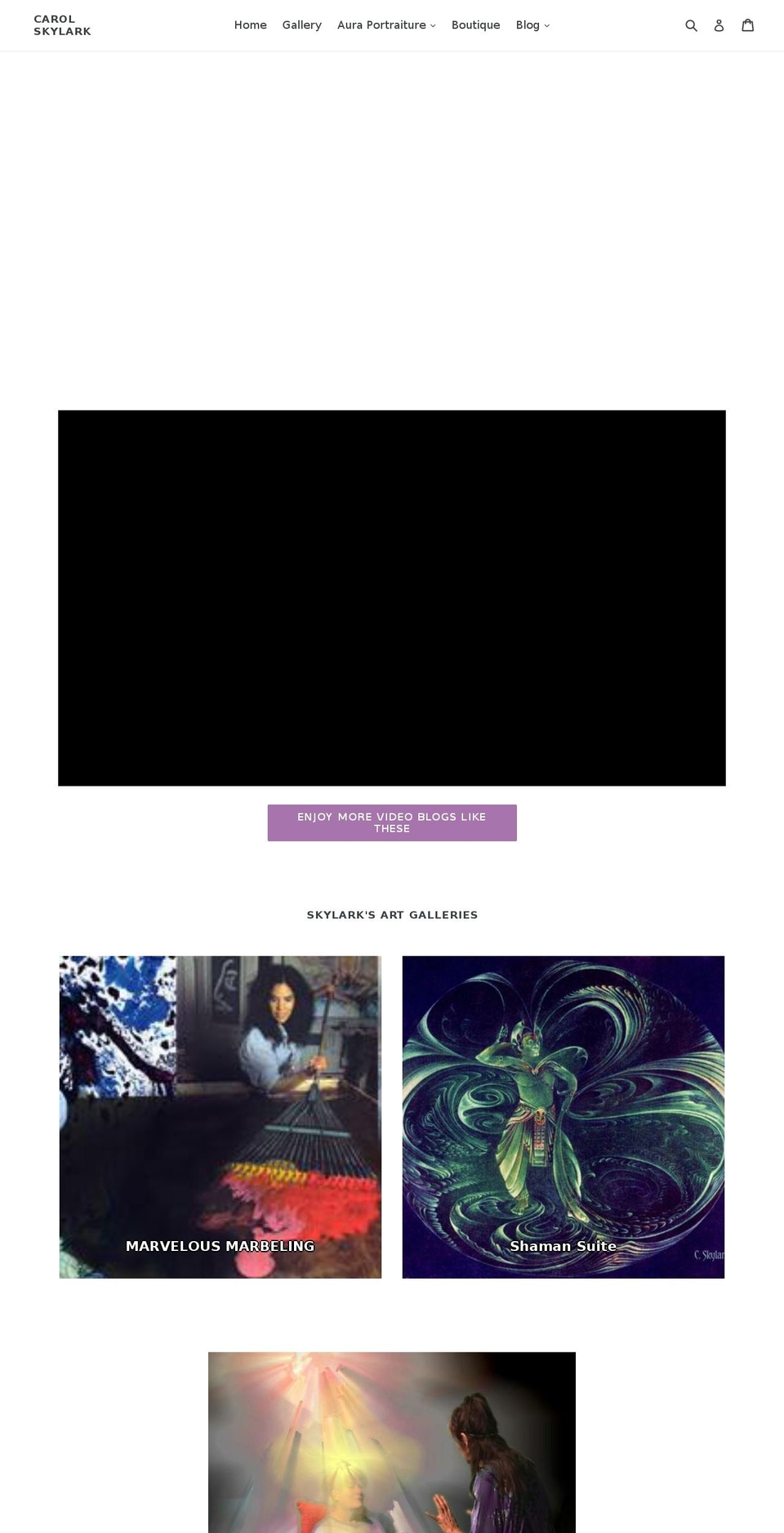 carolskylark.com — Shopify storefront screenshot