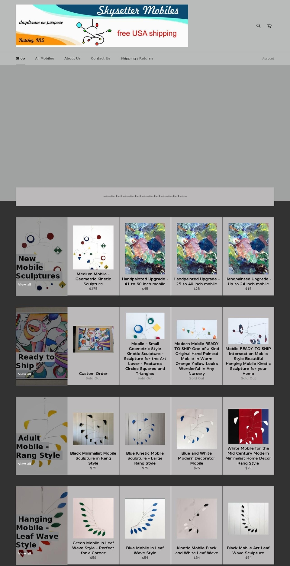 carolynweir.com — Shopify storefront screenshot