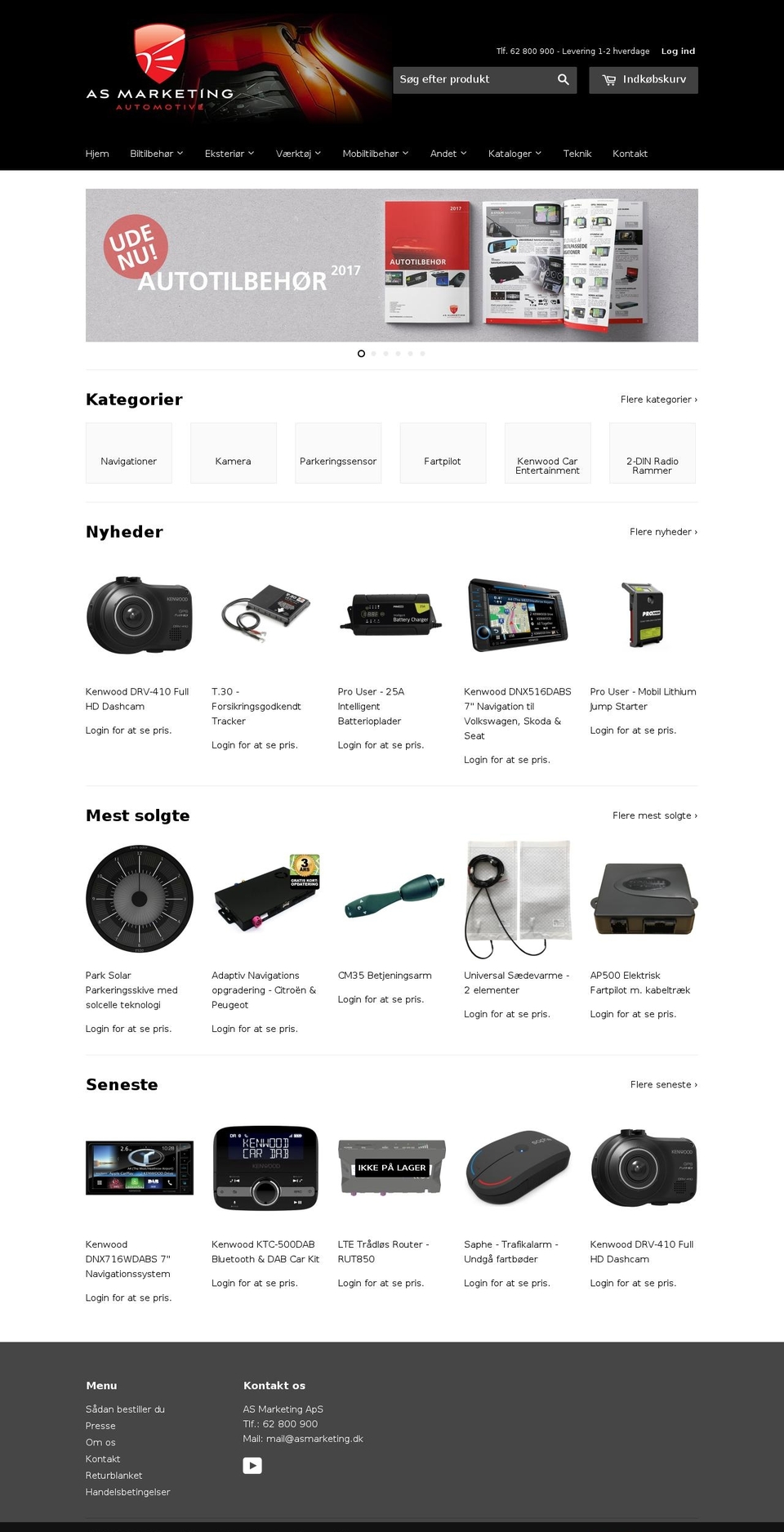 carpartner.dk shopify website screenshot