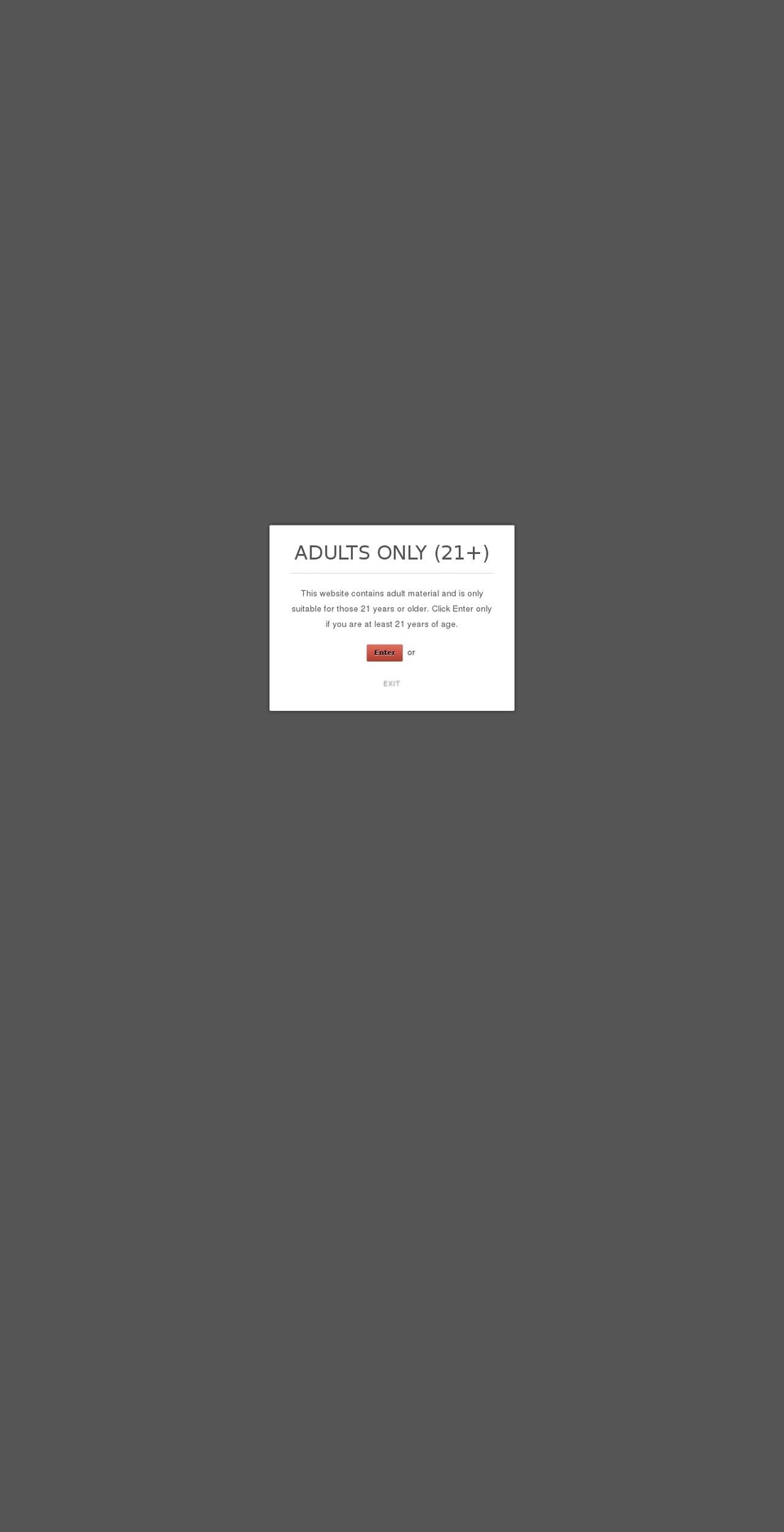 carpediemvapors.com shopify website screenshot