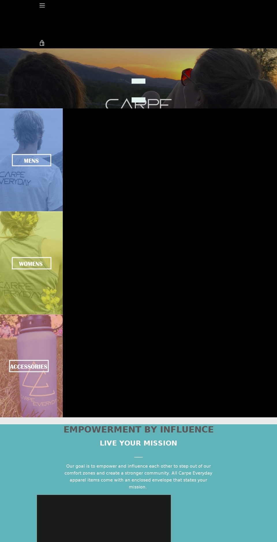 carpeeveryday.com — Shopify storefront screenshot