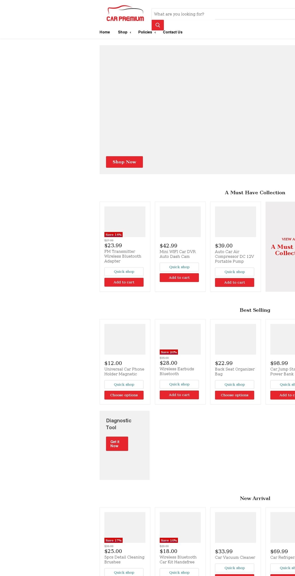 carpremium.myshopify.com shopify website screenshot